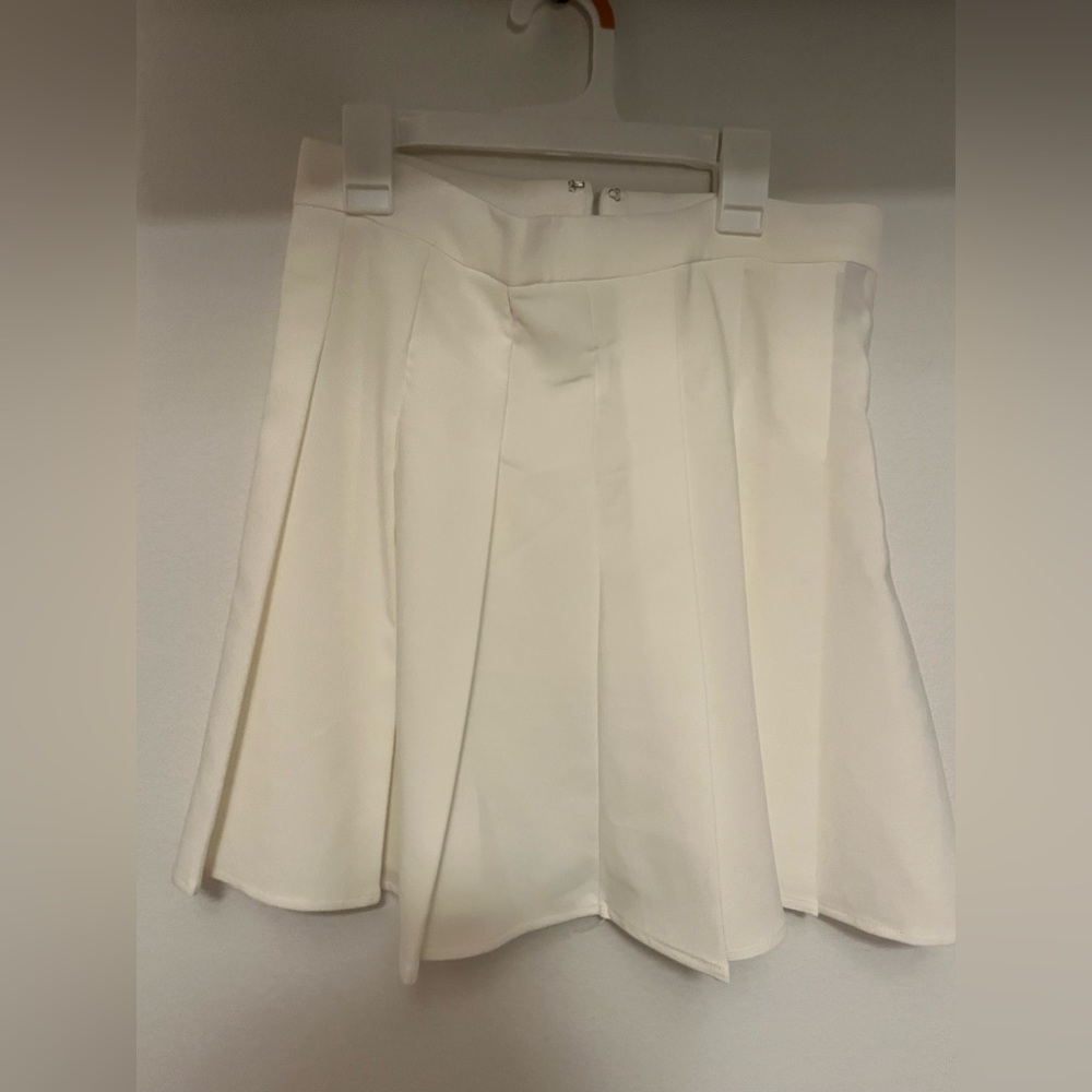 White Shein Skirt